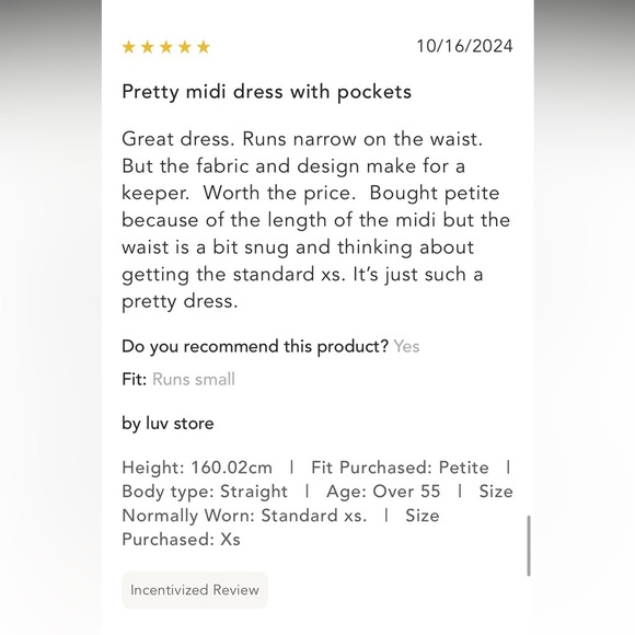 Anthropologie NWT Long-Sleeve Embellished Midi Shirt Dress size S. - Picture 16 of 16